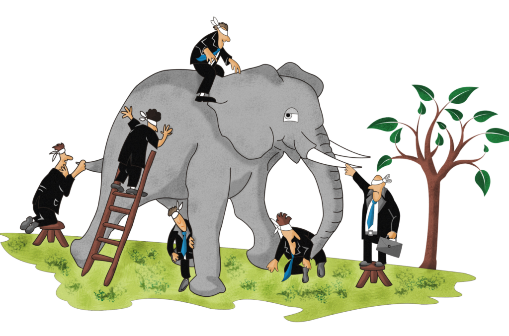 Les aveugles et l'éléphant
